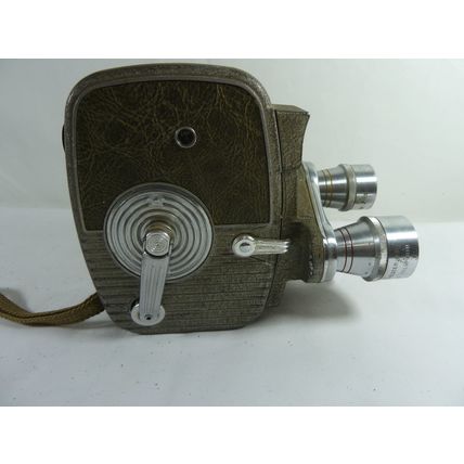 Vintage 1950s Keystone Capri K-27 8mm Movie Camera Triple Lenses*