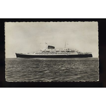 LS2036 - French CGT Liner - Flandre - postcard
