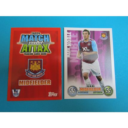 Mark Noble - West Ham United - Match Attax 2007/08 Football Card