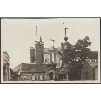 Flamsteed House, Greenwich, Kent, c.1920s - Royal Observatory RP Postcard