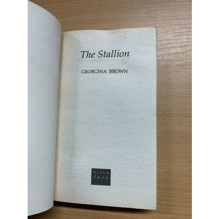 1995 "THE STALLION" BLACK LACE EROTIC FICTION PAPERBACK BOOK (P2)