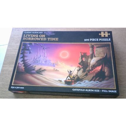 CLASSIC ALBUM ART: LIVING ON BORROWED TIME by Rodney Matthews Jigsaw (500 Piece)