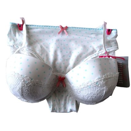 PRIMARK By Secret Possessions Polka Dot Bra & Brief Set BNWT