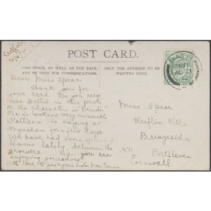 The Actresses of Demeter, Bath, Somerset, 1910 - RP Postcard