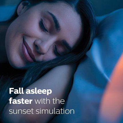 Philips Smartsleep Wake-Up Light, Colored Sunrise and Sunset Simulation, 5 Natur