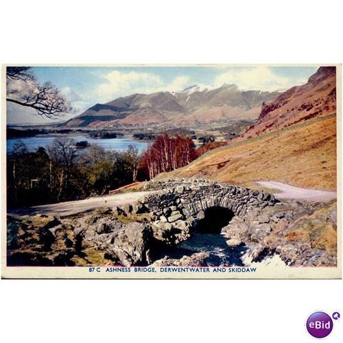 Ashness Bridge, Derwentwater & Skiddaw, Lake District, Cumbria - GP Abraham Ltd