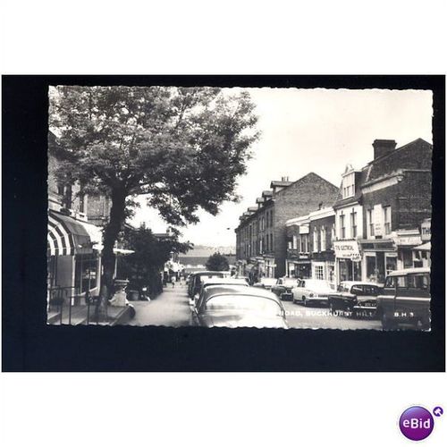 Essex BUCKHURST HILL Queens Road Postcard by Cranley (BH3)