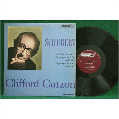 Curzon - Schubert: Sonata in D/Impromptus in G Flat/A Flat - CM 9416 - NM