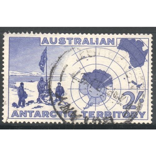 Australia Antarctic Territory 1957 - SG1 blue - 1954 Expedition - used
