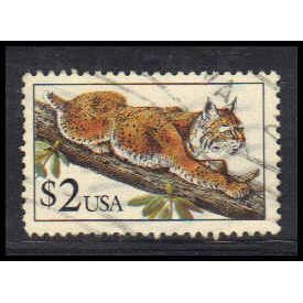 Used 2482 $2 Bobcat Fine RA2544