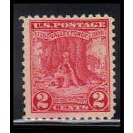 645 2c Valley Forge Fine MNH O1006