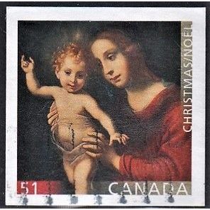 CANADA, 2006 51c Christmas die-cut, SG 2430 (Scott #2183), used