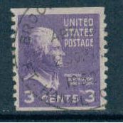 Used 842 3c Thomas Jefferson Fine NA1499