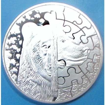 Polar Bear. Challenge Coin. Souvenir. 17b.