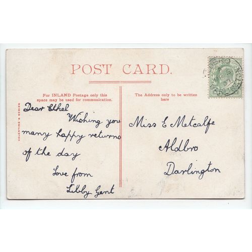 Wooler Bridge Northumberland 1907 Postcard