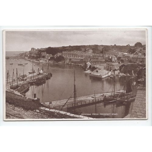 Brixham from Prospect Road Devon Postcard 78761