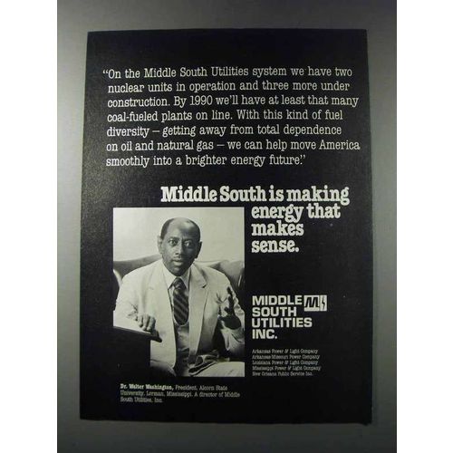 1981 Middle South Utilities Ad - Making Energy
