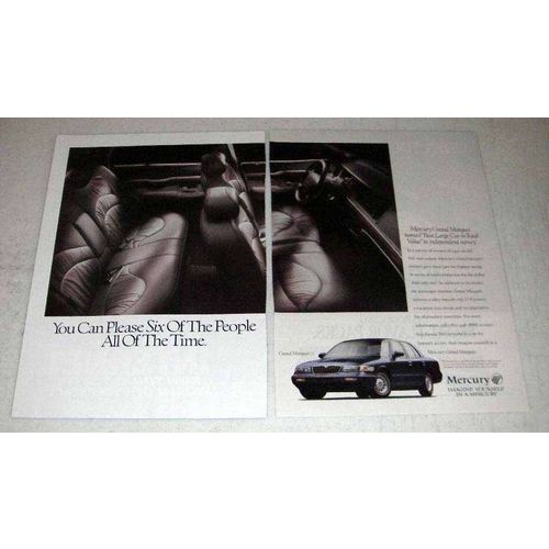 1996 Mercury Grand Marquis LS Ad - Can Please People