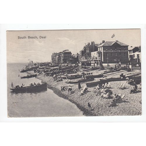 South Beach Deal Postcard 1930 Kent