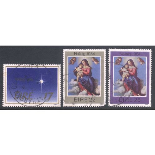 Ireland 1984 - SG600/2 - Christmas - Madonna & Child and Christmas Star - used