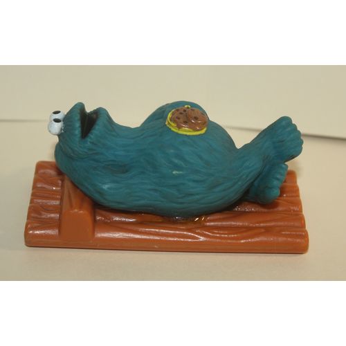 ILLCO Sesame Street Cookie Monster on Raft Tub Toy