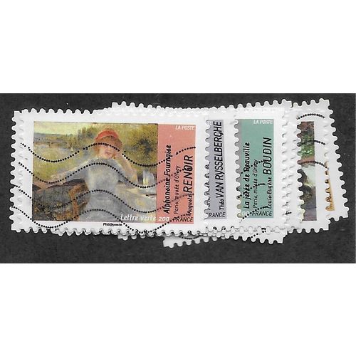 FRA 2013 (SET) 'ART- PAINTINGS IN WATER' (12v) FINE USED(EBID65-369)
