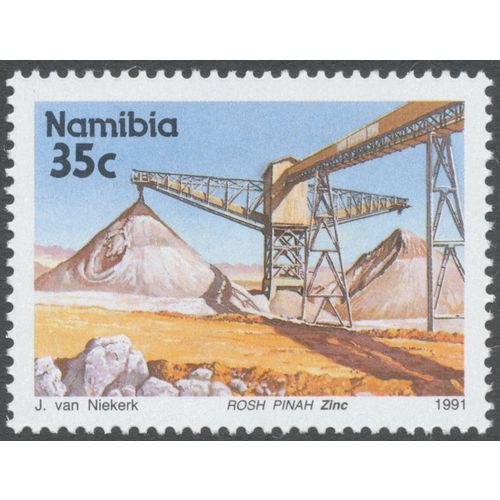 Namibia 1991 35c Rosh Pinah zinc mine SG 560 unused