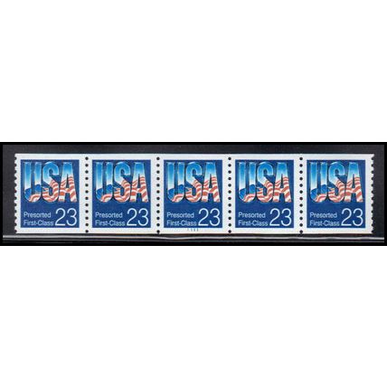 2607 23c U.S.A. Fine MNH SG PNC 1111/5 KA8069