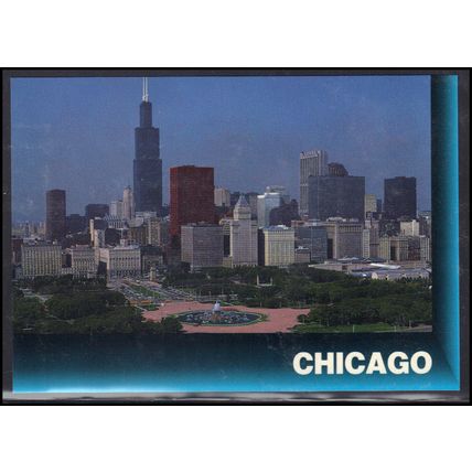 Postcard of Downtown Chicago (No Cachet-U/A) Box0541