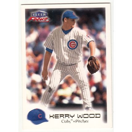 2000 Fleer Focus baseball card 106 Kerry Wood