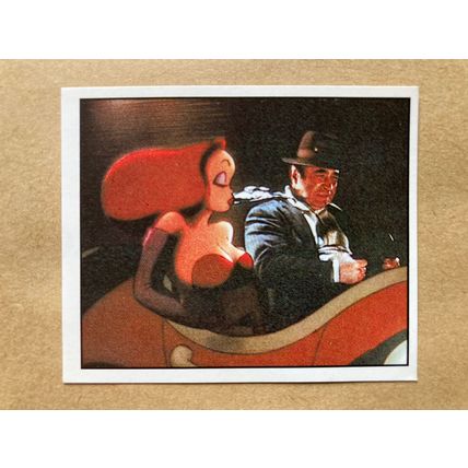 Who Framed Roger Rabbit Sticker # 165 (A) unused 1988 Panini Disney