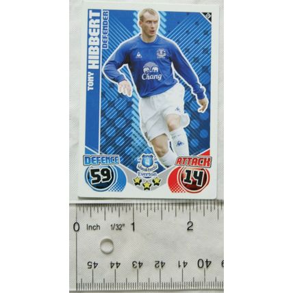 2010/11 Topps Match Attax Trading Card 129 Tony Hibbert, Everton