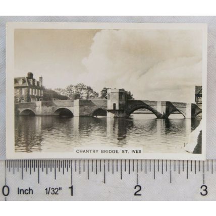 1938 Senior Service Bridges of Britain 46 Chantry Bridge, St. Ives, Huntingdon