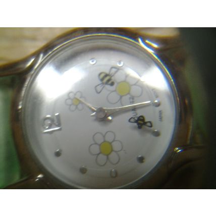 Watch Green Rubber Silicone Band Unisex FRESH BATTERY