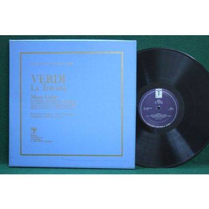Santini Gabrielle/Callas/Albanese - Verdi: La Traviata - 2LP - THS 65047/48 - NM