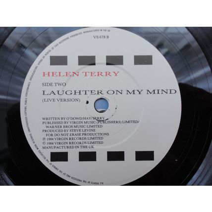 Helen Terry 1984 7" Single Love Lies Lost b/w Laughter On My Mind Culture Club