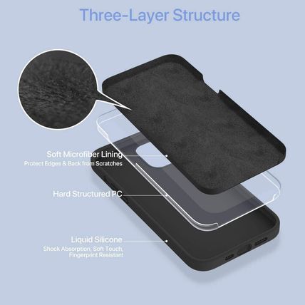 Miracase-iPhone 12/iPhone 12 Pro Case (6.1")-BLACK-NEW-FAST SHIPPING