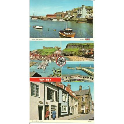 Yorkshire WHITBY 6 Postcards (Dennis)