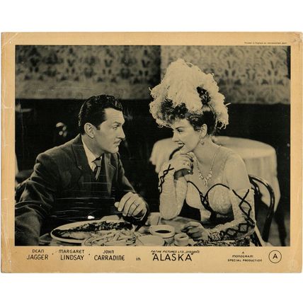 ALASKA 1944 Kent Taylor, Margaret Lindsay, Dean Jagger 4 10x8 LOBBY CARDS