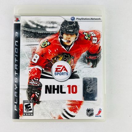 Playstation 3 PS3 - NHL 10 Electronic Arts Chicago Blackhawks Patrick Kane Cover