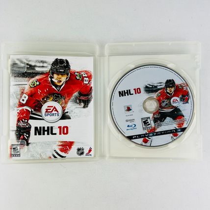 Playstation 3 PS3 - NHL 10 Electronic Arts Chicago Blackhawks Patrick Kane Cover