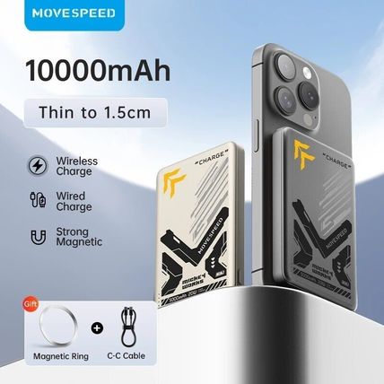 MOVESPEED Magnetic Magsafe Power Bank 10000mAh S10 PD20W Wireless for iPhone 16
