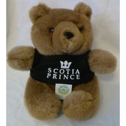 RARE SCOTIA PRINCE TEDDY BEAR with BLUE T-SHIRT cruise & ferry line OOB in 2004