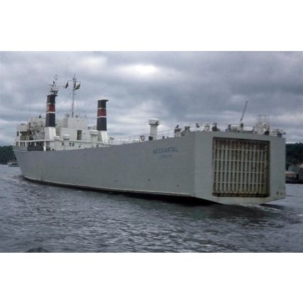 SQ1859 - German Ferry - Neckartal - photograph 6x4