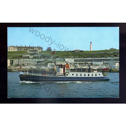 f2564 - Millbrook Steamboat & Tradibg Co. Ferry - Western Belle - postcard