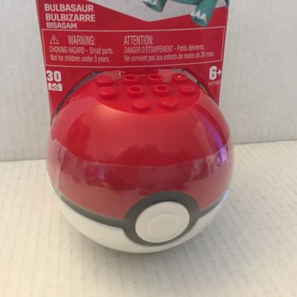 NEW MEGA Pokemon Pokeball Bulbasaur Building Toy Kit - 30pc