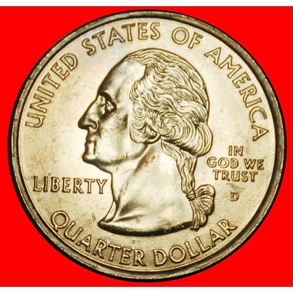 Ⰶ BOOK 1819: USA ★ 1/4 DOLLAR 2003D WASHINGTON (1789-1797) ★LOW START★NO RESERVE