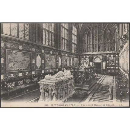 The Albert Memorial Chapel, Windsor Castle, c.1910 - Lévy Postcard LL940