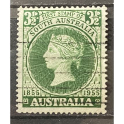 AUSTRALIA 1955 SG 0288 USED #2
