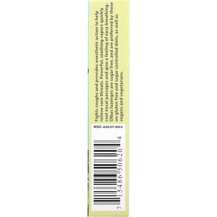 Olbas Maximum Strength Sugar Free Lozenges, Black Currant Flavor 24 Ea (Pack of